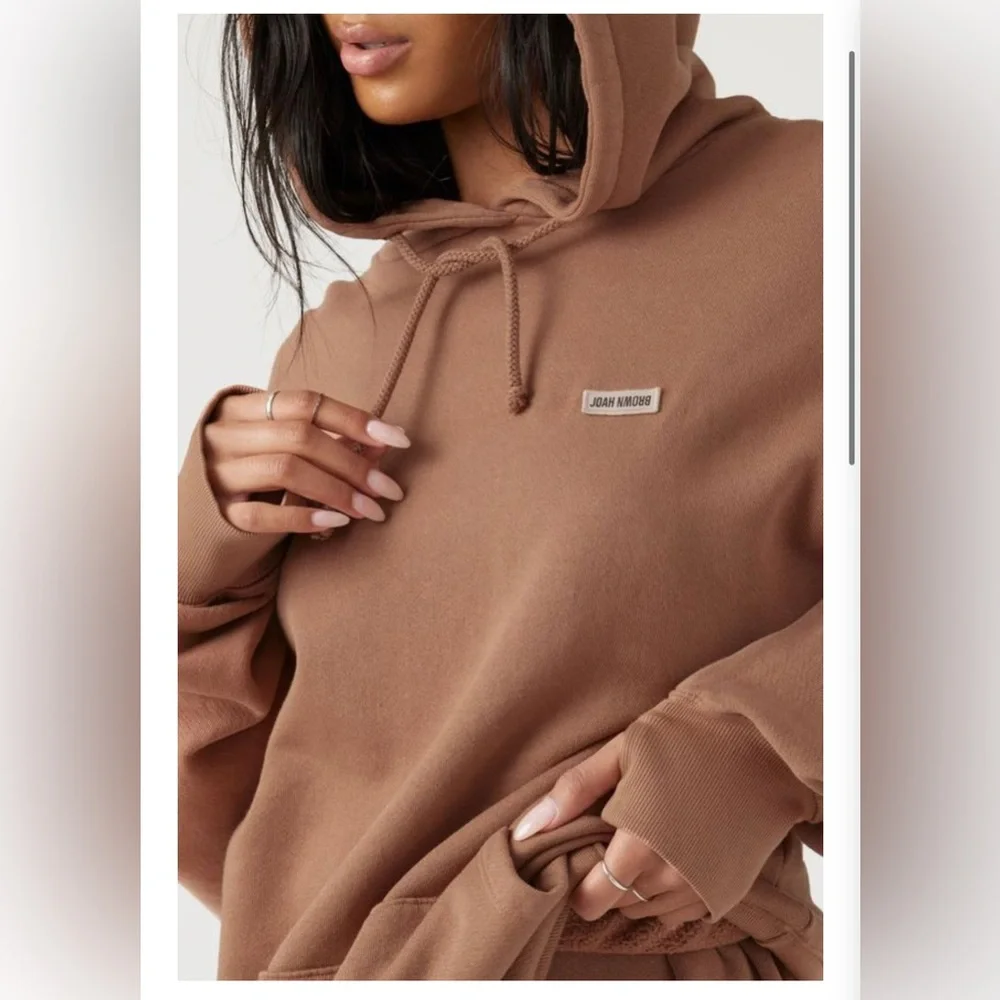 Joah Brown | Empire Hoodie | Terracotta | S/M - Picture 3 of 10